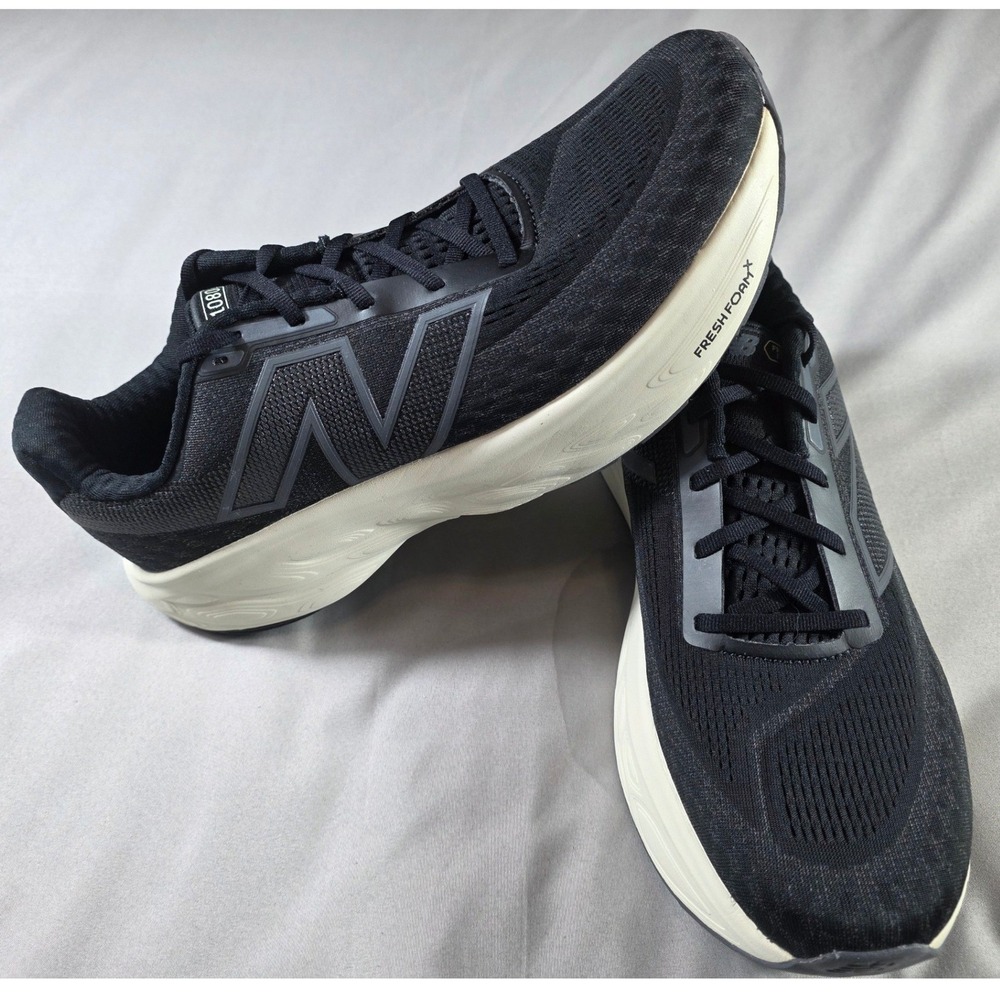 New Balance Fresh Foam X 1080v14 Mens 11 Black Phantom M1080B14 Running NWOB